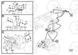 49657 Power train control system (gear shift-linkage type) EW145B PRIME S/N 15001-, Volvo Construction Equipment