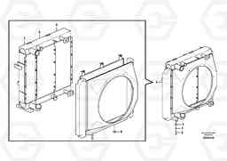 77497 Radiator EW145B PRIME S/N 15001-, Volvo Construction Equipment