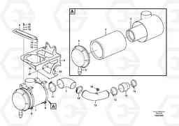 71043 Inlet system FBR2800C, Volvo Construction Equipment