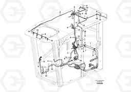 77070 Cable harness, cab. FBR2800C, Volvo Construction Equipment