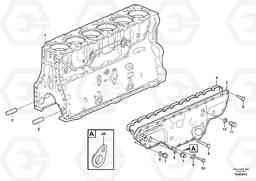 103219 Cylinder block EC460B SER NO INT 11515- EU&NA 80001-, Volvo Construction Equipment