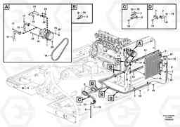 87790 Air conditioning unit line EC210B PRIME S/N 70001-/80001- 35001-, Volvo Construction Equipment