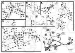 98355 Hydraulic system, upper brake line EW145B PRIME S/N 15001-, Volvo Construction Equipment