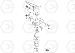 50284 Hydraulic system, brake valve EW145B PRIME S/N 15001-, Volvo Construction Equipment