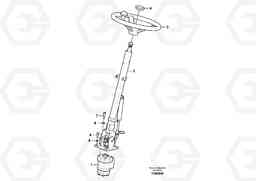 54703 Steering wheel and column EW145B PRIME S/N 15001-, Volvo Construction Equipment