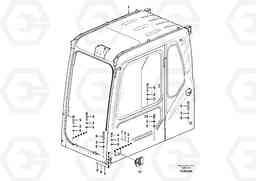 96781 Cab mount EW145B PRIME S/N 15001-, Volvo Construction Equipment