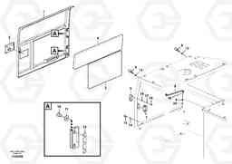 47386 Door, side EW145B PRIME S/N 15001-, Volvo Construction Equipment