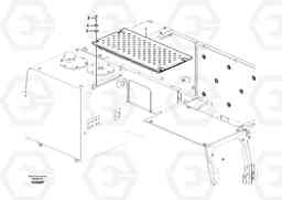50311 Cover, control valve EC460B PRIME S/N 15001-/85001-, Volvo Construction Equipment