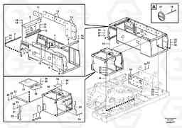 85501 Cowl frame EC330B PRIME S/N 15001-, Volvo Construction Equipment