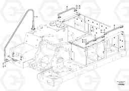 56338 Handrail EC360B PRIME S/N 15001-/85001- 35001-, Volvo Construction Equipment