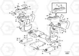 93770 Instrument panel, control panel EC140B PRIME S/N 15001-, Volvo Construction Equipment