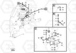 70664 Vacuum pump with fitting parts FBR2800C, Volvo Construction Equipment
