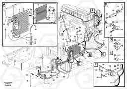 98082 Air conditioning line, cooling and heater EC360CHR HIGH REACH DEMOLITION, Volvo Construction Equipment