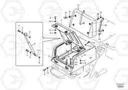 25903 Tool box, cowl EC160B PRIME S/N 12001-, Volvo Construction Equipment