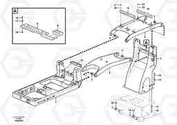 36287 Cab elevation on superstructure EC210C, Volvo Construction Equipment
