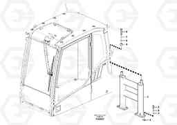 100208 Cab - split Rops EC460C, Volvo Construction Equipment