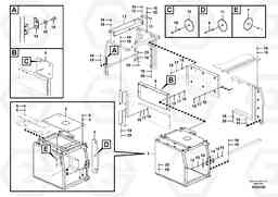 77017 Cowl frame FC2121C, Volvo Construction Equipment