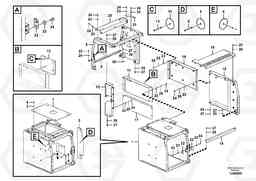 22720 Cowl frame EC210C, Volvo Construction Equipment