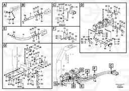 74292 Hydraulic system, hydraulic tank to hydraulic pump FB2800C, Volvo Construction Equipment