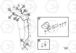 79711 Working lamp on boom EC460CHR HIGH REACH DEMOLITION, Volvo Construction Equipment