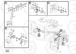 61723 Working hydraulic, hammer and shear for upper EC460CHR HIGH REACH DEMOLITION, Volvo Construction Equipment