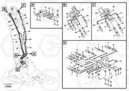 61725 Working hydraulics, base boom EC460CHR HIGH REACH DEMOLITION, Volvo Construction Equipment