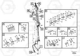 80051 Working hydraulics, intermediate arm EC460CHR HIGH REACH DEMOLITION, Volvo Construction Equipment