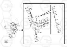 61729 Working hydraulics, demolition arm rupture valve EC460CHR HIGH REACH DEMOLITION, Volvo Construction Equipment