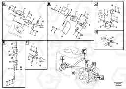 60852 Working hydraulic, hammer and shear for upper EC330B PRIME S/N 15001-, Volvo Construction Equipment