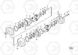 96045 Hydraulic gear pump for quickfit and rotator EC360B SER NO INT 12152- EU&NA 80001-, Volvo Construction Equipment