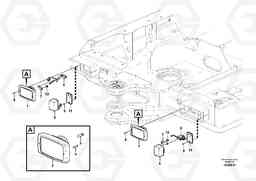 65109 Lighting, front EW60C, Volvo Construction Equipment