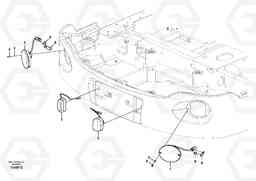 97561 Lighting, rear EW60C, Volvo Construction Equipment