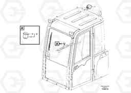 64198 Work lights, extra EW60C, Volvo Construction Equipment