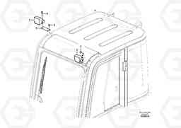 96443 Work lights, extra EW60C, Volvo Construction Equipment