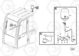 65620 Rotating beacon EW60C, Volvo Construction Equipment