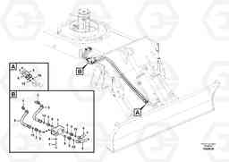 62614 Working hydraulic, dozer blade EW60C, Volvo Construction Equipment