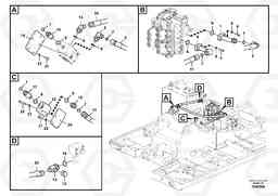 96073 Working hydraulic, hammer and shear for upper EC240B PRIME S/N 15001-/35001-, Volvo Construction Equipment