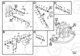 97113 Working hydraulic, hammer and shear for 2nd pump flow EC240B PRIME S/N 15001-/35001-, Volvo Construction Equipment