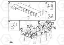 87739 Work lights, extra EC210B PRIME S/N 70001-/80001- 35001-, Volvo Construction Equipment