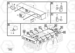 88339 Work lights, extra EC210B PRIME S/N 70001-/80001- 35001-, Volvo Construction Equipment