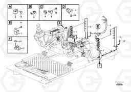 103050 Cable and wire harness, instrument panel EC200B PRIME S/N 30001-, Volvo Construction Equipment