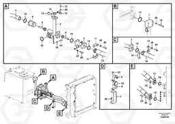 87390 Hydraulic system, hydraulic tank to hydraulic oil cooler EC210B PRIME S/N 70001-/80001- 35001-, Volvo Construction Equipment