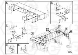 81630 Work lights, extra FC2121C, Volvo Construction Equipment