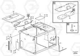 89815 Cowl frame EC460C S/N 115001-, Volvo Construction Equipment