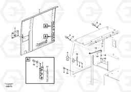 97530 Door, side EC200B PRIME S/N 30001-, Volvo Construction Equipment