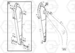 97533 Dipper arm and grease piping with piping seat EC200B PRIME S/N 30001-, Volvo Construction Equipment