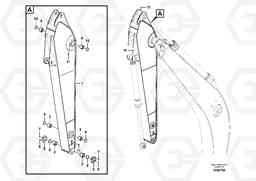 97533 Dipper arm and grease piping with piping seat EC200B PRIME S/N 30001-, Volvo Construction Equipment