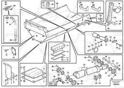 62687 Dumper basket with fitting parts A35E, Volvo Construction Equipment