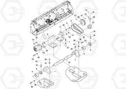 99146 Vibration Installation OMNI 318 SCREED PF6110, PF6160, PF6170, Volvo Construction Equipment