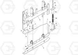 83728 Edger Guide Assembly ULTIMAT 200, Volvo Construction Equipment